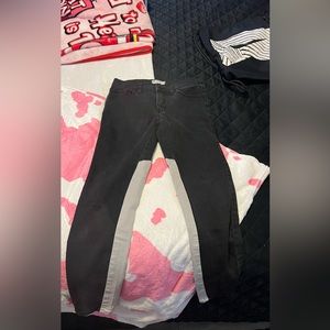 I am selling free people they are size 27 women they are black and white